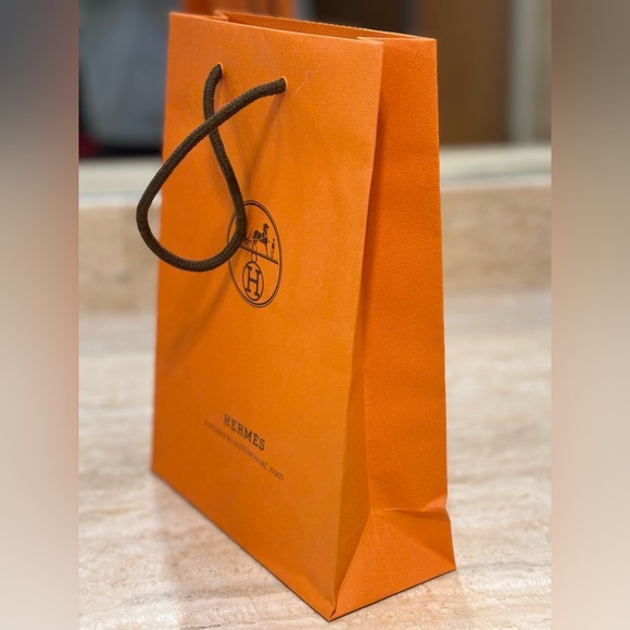 Hermes Paper Shopping Bag Authentic - Picture 2 of 3